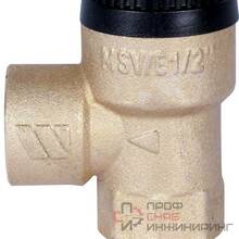 Клапан предохранительный STOUT 30х1/2"