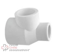 Тройник PP-R белый переходной Дн40х50х40 РосТурПласт 28807