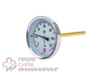 Термометр BD ТБ биметаллический 80Т/100 (0-120С)  G1/2, 1,5 рос