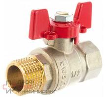 Кран шаровой ROMMER 1/2" ВН/НР