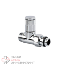 Прямой вентиль SR Rubinetterie Tondera ручная регулировка 1/2"х3/4" E хром