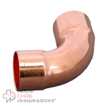 Отвод двухраструбный 90 градусов пайка 28 мм VIEGA, модель 95002A