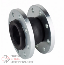 Компенсатор антивибрационный GENEBRE 2831 10 DN065 PN10, корпус - EPDM + Nylon, фланец - оцинкованная углеродистая сталь, Ф/Ф