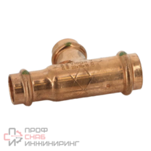 Тройник Profipress c SC-Contur 22x18x18, медь, модель 2418
