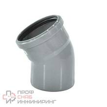 Отвод PP-H серый б/н Дн32х45гр в/к РосТурПласт 36391
