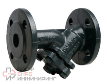 Фильтр сетчатый фланцевый Ридан ФСФ PN16 DN80 с пробкой