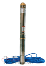 Насос скважинный центробежный Belamos TF3-110, 45 л/мин, Н-110 м, Ø-3", каб.65 м