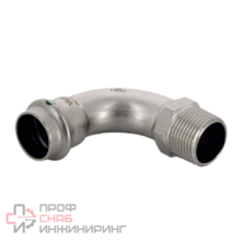 Угол Н 22x3/4 90 градусов ключ Sanpress Inox SC-Contur