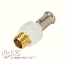 Переходник 26-1", Henco PKW, 17, пресс-резьба, нар., PVDF