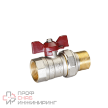 Кран шаровой американка 1" бабочка TEMPER (88.В-А.1.Б)