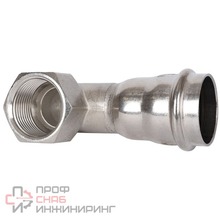 Угольник-переходник Rommer ВПр-ВР 35х1 из нержавеющей стали