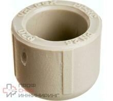Заглушка пробка PP-R серая Дн40 VALFEX