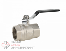 Кран шаровой полнопроходной ВР-ВР, рычаг из алюминия 3/4" x 3/4" Gappo