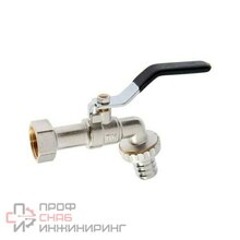 Кран шаровой 3/4 со штуцером (г) (усиленный) TIM