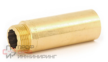 Удлинитель НВ 10 мм х 1/2", латунный Uni-fitt
