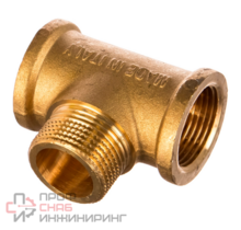 Тройник ВНВ, 3/4", 3/4", 3/4", латунь, равнопроходной ELSEN