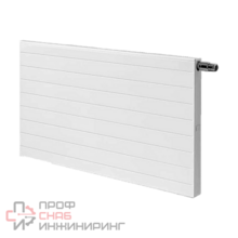 Радиатор панельный Kermi PLV therm-x2 Line-V, гладкий, 12, глубина, мм-66, высота, мм-505, длина, мм-705, тип подключения-R, нижнее, с термостатическим вентилем, рабочее давление, бар-10, (белый)