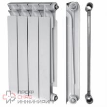 Радиатор TENRAD биметаллический 500/80/10