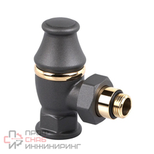 Вентиль нижний SR Rubinetterie Liberty угловой 1/2"x3/4" серый