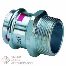 Переход HP 35х1 1/4" Sanpress Inox c SC-Contur, нерж.сталь Viega