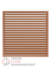 Решетка радиаторная ERA П6060Р, вишня