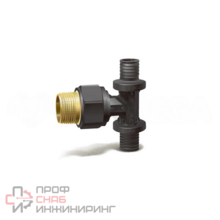 Тройник Varmega Slide-fit с наружной резьбой VM51001