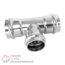 Пресс-тройник Kromwell из нержавеющей стали 35х35х35