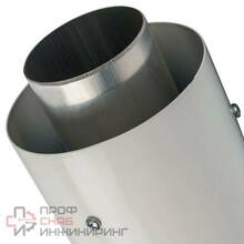 Элемент дымохода Stout DN60/100 конечный участок L=900 мм дымохода с оголовком из нерж.стали