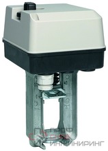 Привод для линейных клапанов Honeywell, 3-pt, 600Н, 24Vac, 20мм, 0.5мин, IP54, ручное управл., шт