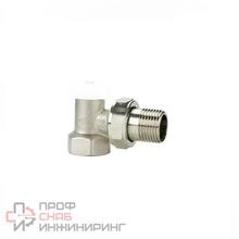 Запорный радиаторный клапан Varmega угловой 1/2" ВР-НР