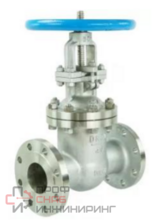 Задвижка клиновая 30нж64нж DN.ru GVWR3131M-2W-F-S Ду50 Ру25 фланцевая, корпус - нержавеющая сталь 304, клин - нержавеющая сталь 304, уплотнение - металл, со штурвалом и выдвижным штоком GAIR