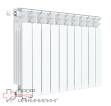Радиатор биметаллический Rifar Base Ventil 500/10, левое подключение (без H-образного узла)