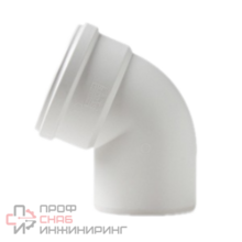 Отвод Pro Aqua Stilte Plus 110*45° для бесшумной канализации