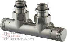 Узел угловой SR Rubinetterie Tondera 1/2"х3/4" Е матовый никель