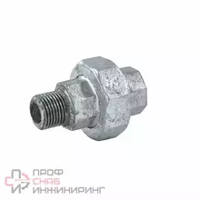 Соединитель Fittex PLUS чугун оцинкованный американка Ду20 (3/4") м/р