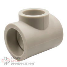 Тройник переходной 63х40х63 EVER® plast серый