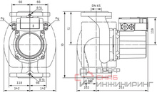 Насос Wilo TOP-Z 65/10 DM PN6/10 RG