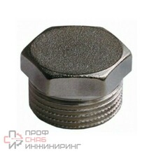 Заглушка General Fittings 2600 1/2" резьба, нар., латунь никелированная