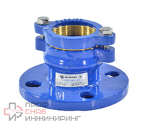 Муфта чугун соединительная д/ПЭ ПФРК-Е Ду250 (Дн250-250) Ру10/16 Benarmo 1