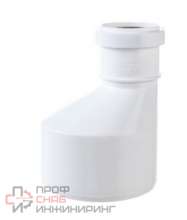 Переход РосТурПласт PP-H эксц бел б/ш б/н Дн160х110 в/к 37678