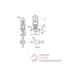 Насос Grundfos TP 50-540/2 A-F-A-BAQE-NX1
