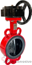 Дисковые поворотные затворы REON RSV83RED-КВ с РЕДУКТОРОМ с КОНЦЕВЫМИ ВЫКЛЮЧАТЕЛЯМИ