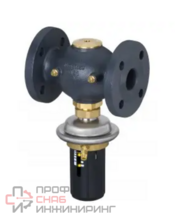 Регулятор перепада давлений Danfoss AVP Ду25 Ру25 Kvs8 0,2-1,0 фланцевый для установки на обратном трубопроводе