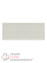 Решетка радиаторная ERA П60150Р, слоновая кость