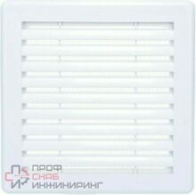 Решетка вентиляционная разъемная с моск.сеткой, накл.жалюзи SANTREK AIR Э1818Р (180х180)