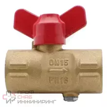 Кран для манометра Пензапромарматура DN15 PN16 ВР G1/2"-М20Х1,5