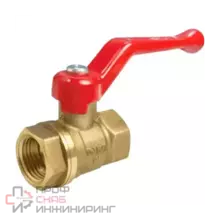 Кран шаровой лат Valfex 11Б27фт1М Ду25 Ру40 м/м полн рыч