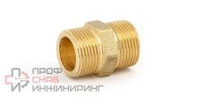 Ниппель удлиненный 3/4", латунный Uni-fitt