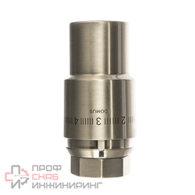 Термостатическая головка с жидкостным датчиком SR Rubinetterie Domus M30 x 1,5 никель матовый