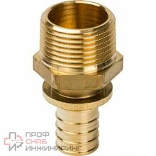 Переходник 26-1", General Fittings 5S00, пресс-резьба, нар., латунь